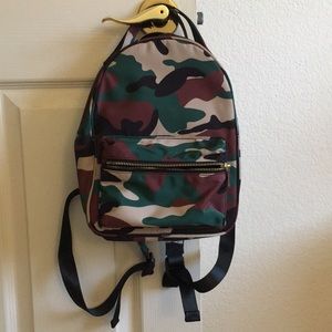 Forever21 mini camouflage backpack